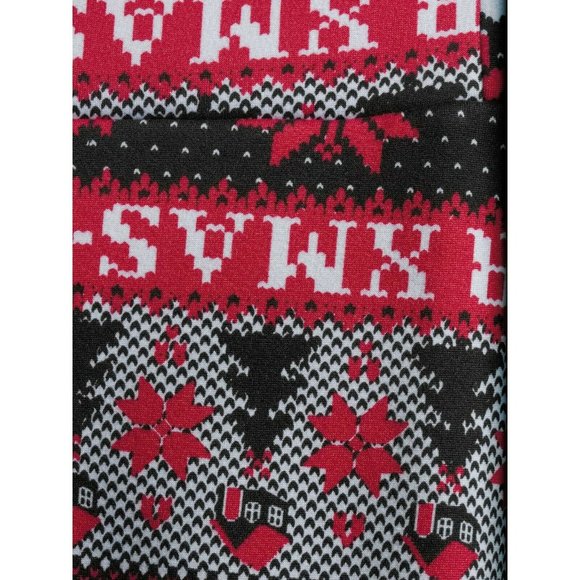 No Boundaries Juniors Girls Christmas Leggings Fur Lined High-Waist Size S 3-5 - Picture 5 of 5